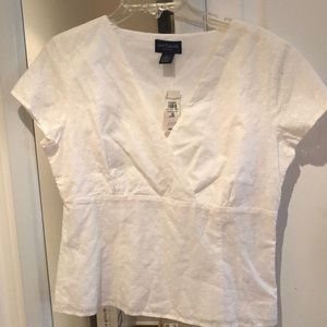 Ann Taylor eyelet top